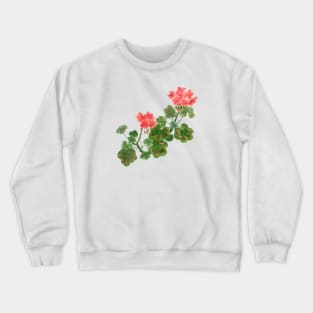 June 28th birthday flower Crewneck Sweatshirt